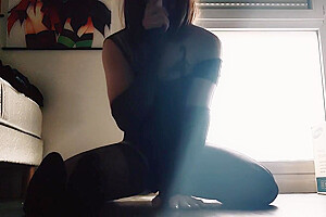 Travesti Francaise Chevauche Step son Gode Tu Veux Participe ?