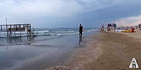 Two shemales found on the beach - Pinko TGirls