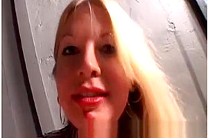 Two yummy blonde lady-teens 18+ Play With Each Other