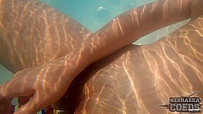 Underwater In A Rooftop Jacuzzi With Fresh New Girl Eveniya