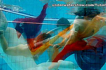 UnderwaterShow Video: Sara Bombina and Gazel Podvodkova