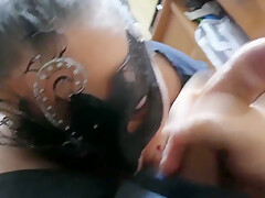 Une Bonne Pipe Et Un Gros Facial Pendant Une Exhib Webcam