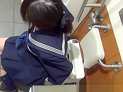 Uniformed teen 18+ asian rubs