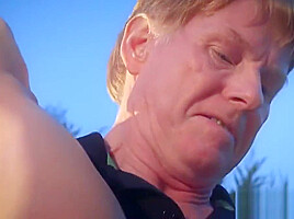 Valentines Day Grandpa fucks teen 18+ pussy and gets a blowjob