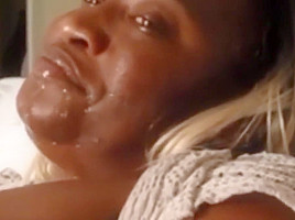 Watch dick shove down her Cougar Throat til Jesus Come