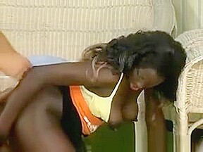 White Perv Fucks A Bootylicious African Beauty With His