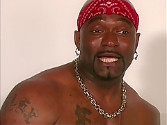 White thug gets assfucked by black men