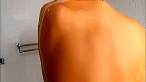 Who is she? Busty asian, soaping her amazing body and taking a shower