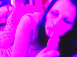 Wife sucking me and talking about how much she likes bbc