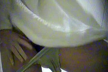 Wrapped in towel this amateur doesn