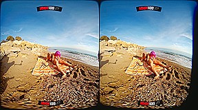 Yasmin Daferro in Pussy Pounding at the Beach - MMM100