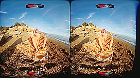Yasmin Daferro in Pussy Pounding at the Beach - MMM100