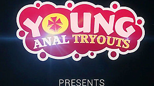 Young Anal Tryouts - Jacklyn takes a hard anal pounding