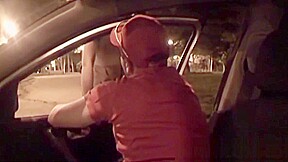 Young girl agrees to suck my dick on the street