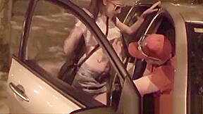 Young girl agrees to suck my dick on the street