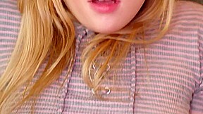 Young guy with glasses has pleased his blonde beautiful vaginala