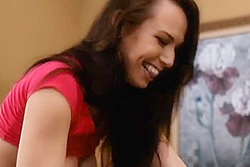 Younger Brunette Gets Seduced By Beautiful Blonde Milf