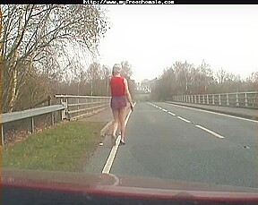 Zoe Flaunts In The Streets With Barely A Skirt To Cover Her
