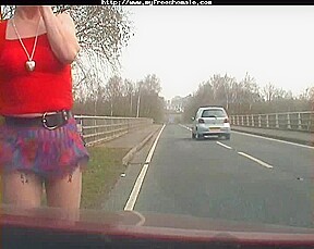 Zoe Flaunts In The Streets With Barely A Skirt To Cover Her