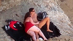 big fat ass beach action