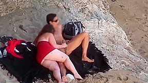 big fat ass beach action