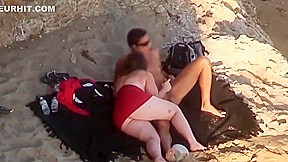 big fat ass beach action