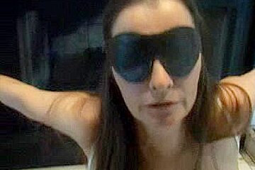 big tit babe blindfolded and used