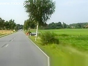 cute german teen 18+ picked up for double penetration