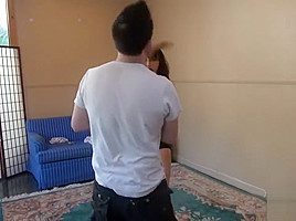 foot slapping kicking girl