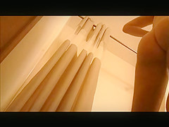 girl before shower