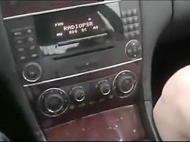 girl pee in car