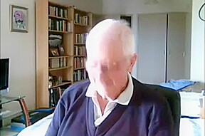 grandpa cum on webcam 11