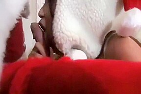 horny asian wants to fuck santa