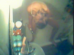 in bathroom caught my girlfriend masturbating