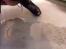 japanese boots nylon outside pissing
