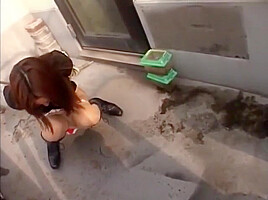 japanese boots nylon outside pissing