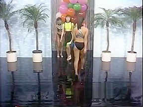 japanese girls bikini show in tv