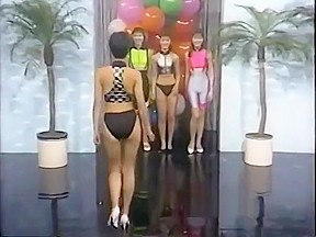 japanese girls bikini show in tv