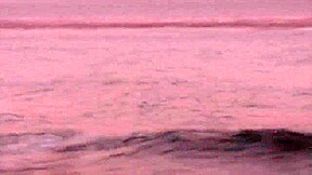 lena anderson walk on beach