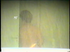 mature neighbor raising her arms