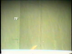 mature neighbor raising her arms