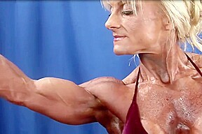 muscular woman