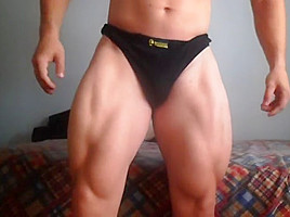 my big cum and my muscles