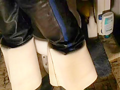 nlboots - rubber waders leather trousers WC