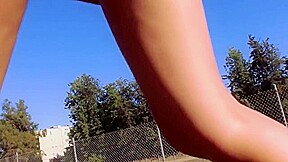 petite blonde teen 18+ fucked by stranger outdoors for cash pov