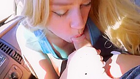petite blonde teen 18+ fucked by stranger outdoors for cash pov