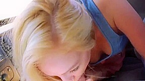 petite blonde teen 18+ fucked by stranger outdoors for cash pov
