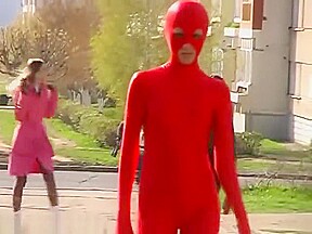 red zentai