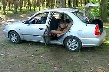 russian teen 18+ fucked at car - csm
