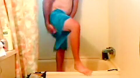 shower after shave